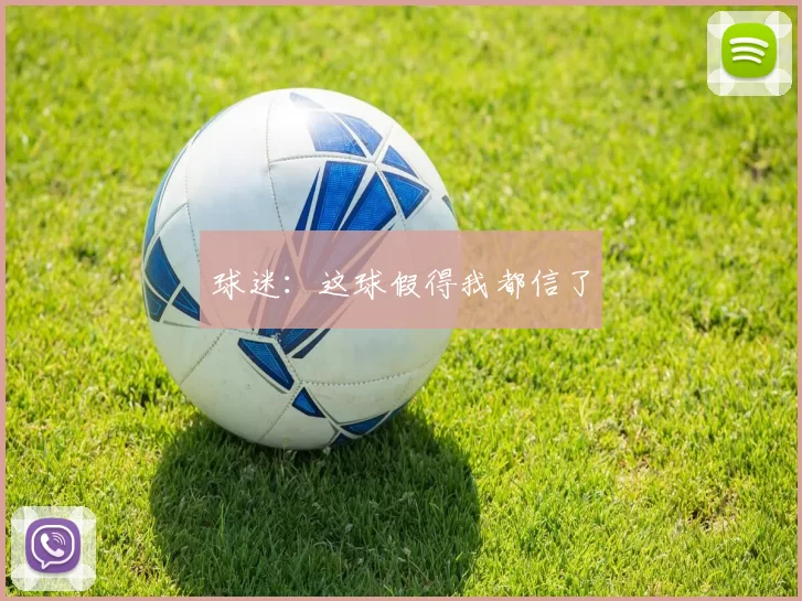 球迷：这球假得我都信了