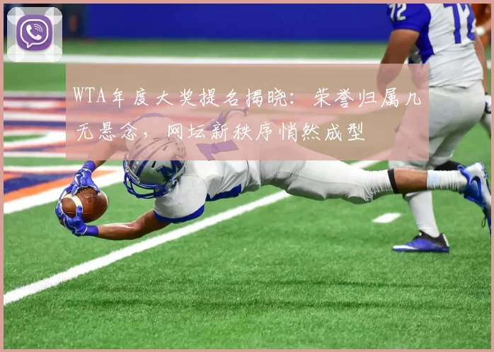 WTA年度大奖提名揭晓：荣誉归属几无悬念，网坛新秩序悄然成型